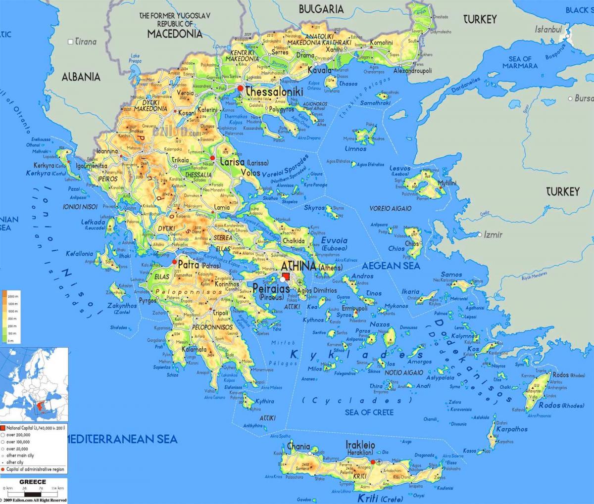 Yunan Adaları göster